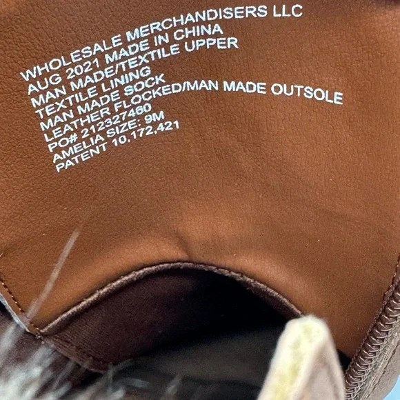 Falls Creek Women's Brown Ankle Boots size 9M NEW - Picture 8 of 9